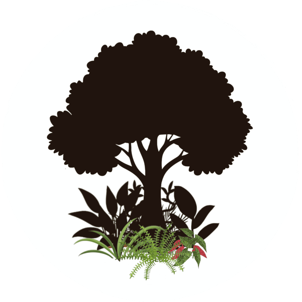Ground cover and leaf litter layer icon